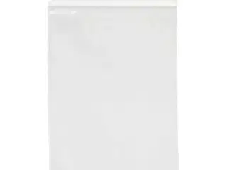 Lynlåspose 8x12 cm, 100 stk. - Klar plast