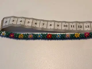 Kumihimo armbånd med perler