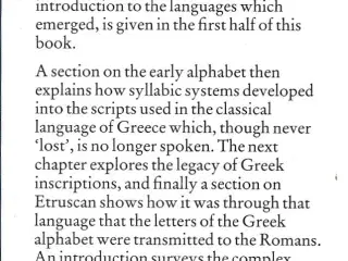 Reading the Past Ancient Writing, Hooker