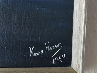 Oliemaleri - Karen Hansen