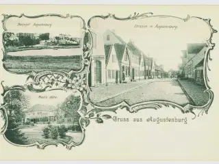 Augustenborg. Storegade, ca. 1900