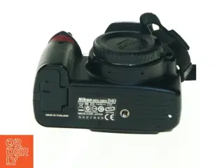 Nikon D40 digitalkamera med oplader fra Nikon (str. 12 x 7,5 cm)