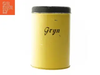 Vintage dåse (str. 19 cm)