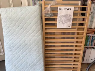 Gulliver babyseng med springmadres 