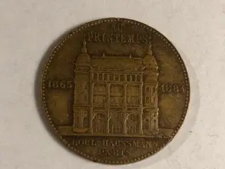 Jules Jaluzot Fondateur 1884 Medallion France