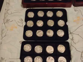 Hc andersen eventyr mønter,36 stk .