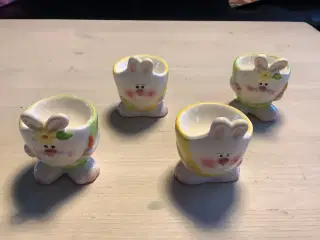 Påske æggebæger i keramik 