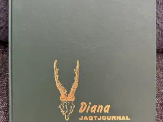 Ny ubrugt Diana Jagtjournal