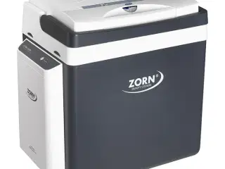 ZORN 25L elektrisk køleboks 12/230V ink. batteri 7,8 Ah