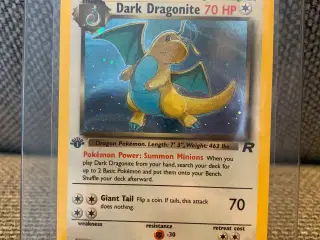 Pokemon Dark Dragonite first edition holo MINT