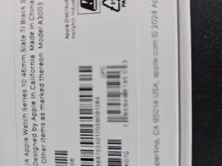 Apple watch serie 10 46 SLA TIT BLK SB 