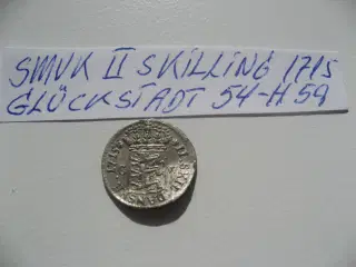 Smuk II Skilling 1715, Glückstadt