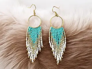 Grønlandske perle øreringe