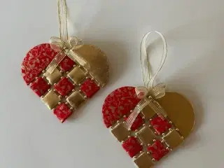 Hjerter syet i patchwork