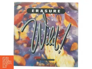 Erasure - Wild! Lp fra Mute Records (str. 31 x 31 cm)
