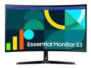 Skærm 27" Samsung S27D366GAU – kurvet VA, Full HD, 100 Hz