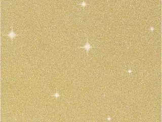 Glitterfilm, B: 35 cm, tykkelse 110 my, guld, 2m/ 1 rl.