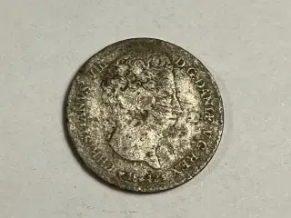 4 Rigsbankskilling 1842 Danmark