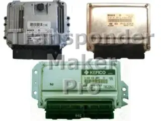 TMPro Software modul 107 – Hyundai, Kia motor ECU Kefico, Bosch, Delphi
