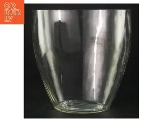 Glasvase (str. H. 20 cm)