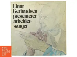 Einar Gerhardsen Vinylplade fra Nor-Disc