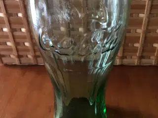 Coca Cola glas - grøn farve