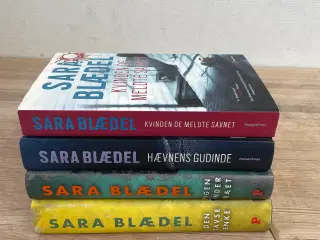 Sara Blædel bøger - 4 stk