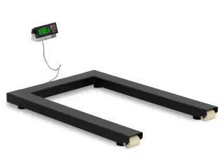 Pallevægt – 3000 kg / 1 kg – eksternt LCD-display