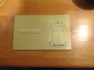 Ovner manual Cadillac 1957 og 1965