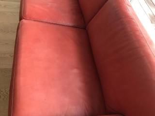 DUX Lædersofa