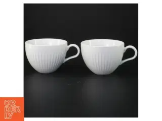 Hvide kaffekopper 35 cl sæt af 2 fra Evatrio (str. 35 cl. 2 styk)