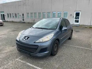 peugeot 207.1.6.diesel vægtafgift 1/2. kr.1320 24.