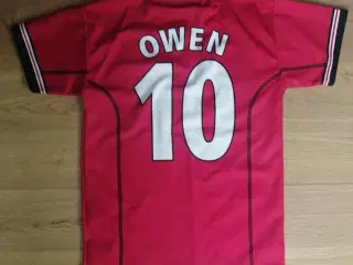 ENGLAND OWEN NR 10 FAN TRØJE, STR. 10 ÅR