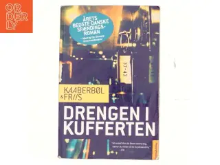 Drengen i kufferten : kriminalroman af Lene Kaaberbøl (Bog)