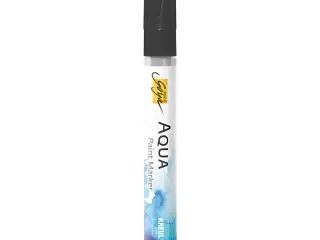 SOLO GOYA Aqua Paint Marker, sort - 1 stk. kvalitetsmarker