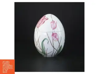 Porcelænsæg med blomstermønster fra Royal Copenhagen (str. 20 cm)