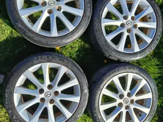 Mazda alufælge m. sommerdæk 215/45 R17 87V