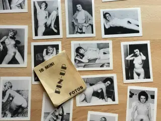 Pin up girls - gammel samling i omslag