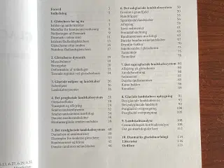 Glacialmorfologi - fladlandsgletscheren og landska