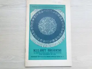 Kulørt Broderi - Nordisk Mønster-Tidende Nr. 11