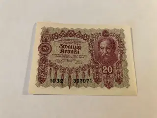 20 Kronen 1922 Austria