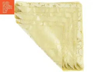 Broderet servietter (str. Cirka 47,47 cm)