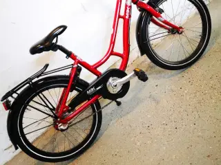 MBK 20" 3 gear ,som ny. For- og baglygter med batt