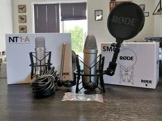 RØDE - NT1-A Studio Condenser Mikrofon + Popfilter