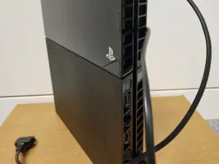 Sony Playstation 4 konsol sort med DualShock 4 con