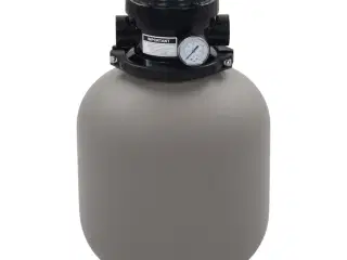 Sandfilter til pool multiventil med 4 indstillinger grå 350 mm