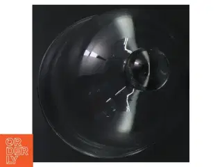 Glas pendellanterne til stearinlys med kædeophæng (str. 20 cm)