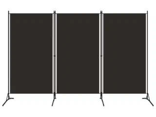3-panels rumdeler 260 x 180 cm brun