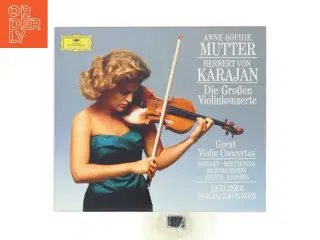Anne-sophie Mutter-great Violin Concertos med Anne-Sophie Mutter (DVD)