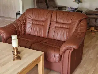 Læder sofaer sælges